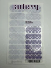 Jamberry Nail Wraps Style Box Exclusive 0216 Full sheet (floral/flowers/clear)