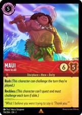 Maui - Hero to All #114 Prices | Lorcana First Chapter | Lorcana Cards