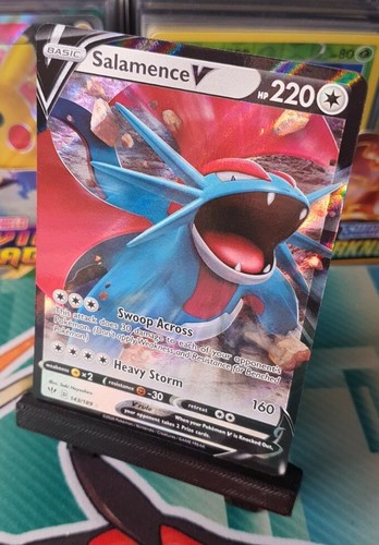 Pokemon Card SALAMENCE V Ultra Rare 143/189 DARKNESS ABLAZE