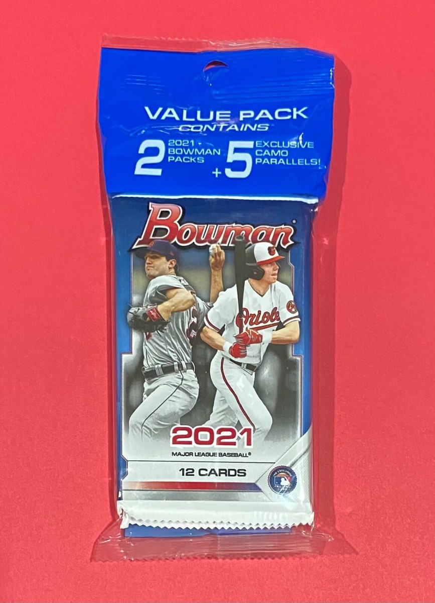 フアン・ソトTopps Bowman 2021カード ワシントン・ナショナルズ 2021 Topps Bowman Baseball MLB Trading Card Value Pack