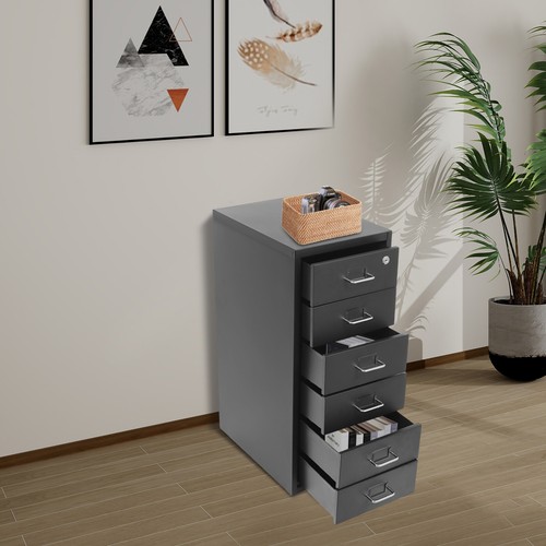 Vertikaler Aktenschrank, Metall Aktenschrank mit Schloss, Aktenschrank NEU USA - Bild 4 von 24