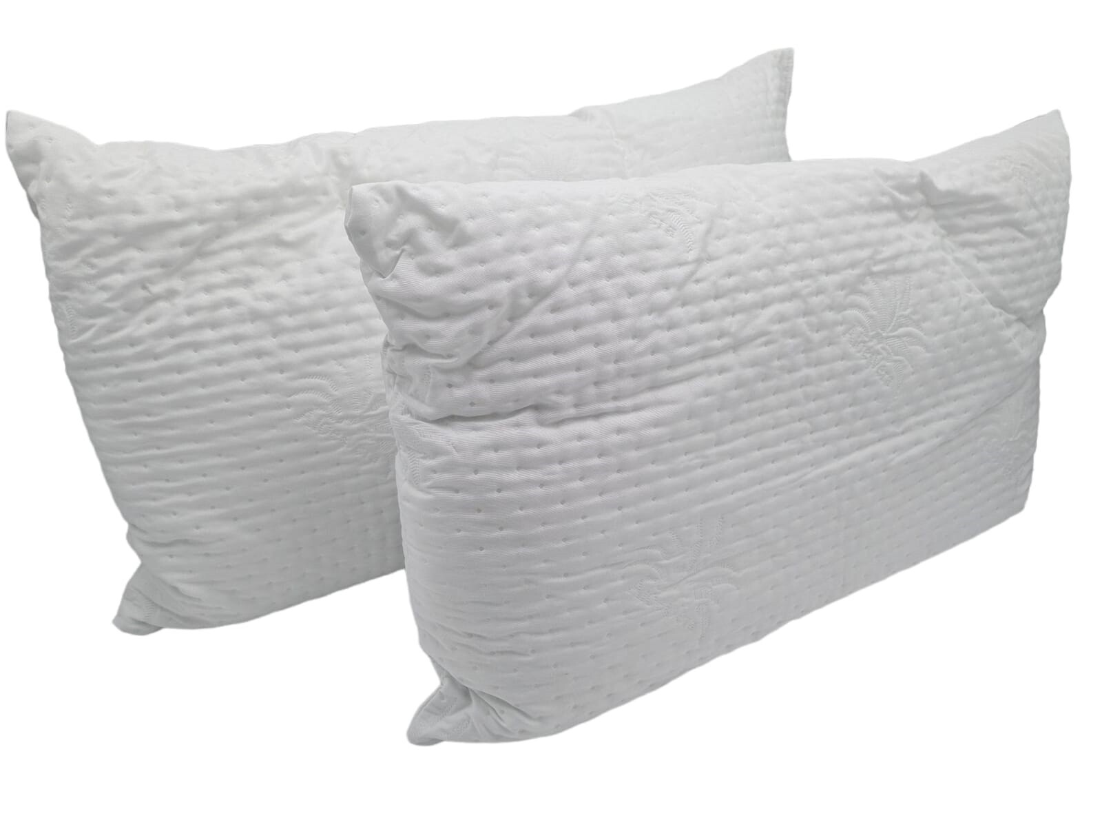 stock fine serie: coppia di cuscini per dormire igienico traspirante in cotone