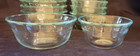 Set of 9 Corning Pyrex 3 Ring Green Glass Custard Ramekins - VTG 5-6 oz/ 4-10oz — photo 3