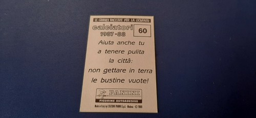 Figurine Calciatori Panini 1987/88 con velina - Scegli dall'elenco da 1 a 303 - Imagen 63 de 263