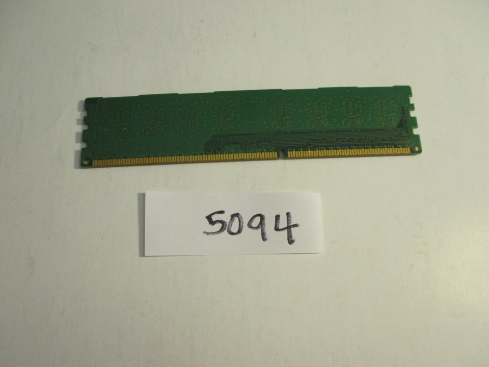 Micron MT8JTF51264AZ-1G6E1 4Gb PC3-12800 1600Mhz DDR3 Desktop Memory RAM (5094) - Image 2 of 2