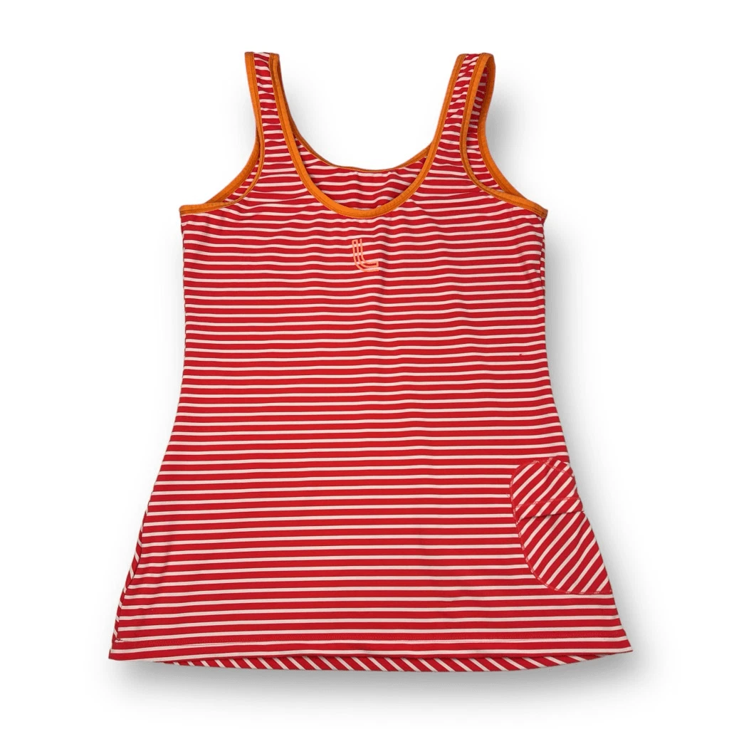 lole striped twist tank-top