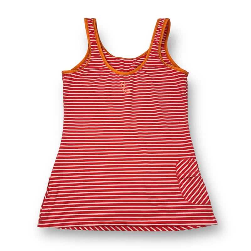 lole striped twist tank-top