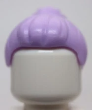 Lego Lavender Minifig Hair Female Ponytail Long Straight with Holder