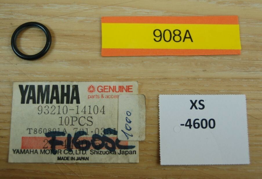 Yamaha YZ400D 93210-14104 O-RING Genuine NEU NOS xs4600 | eBay