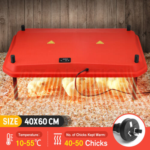 Chick Brooder Heating Plate Warmer Chicken Coop Brooding Heater Poultry Duckling - Picture 2 of 61