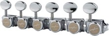 6 Inline Vintage Guitar Lock String Tuners Locking Tuning Key Pegs Machine Heads