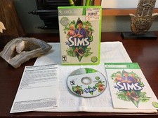 The Sims 3 Microsoft Xbox 360 Video Game Complete PRISTINE Disc Rare