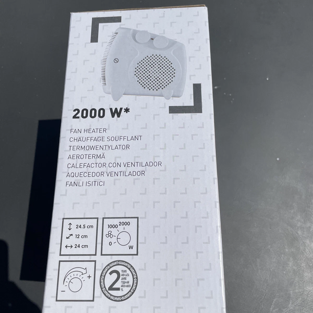 FH-901 FREESTANDING FAN HEATER 2000W NEW | eBay