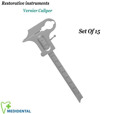 Étrier De Mesure Dentaire Boley - Jauge Vernier Pour Orthodontie - Précision Médicale