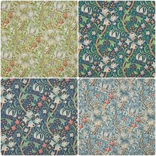 GOLDEN LILY WILLIAM MORRIS OUTDOOR FABRIC Furniture Cushions Waterproof