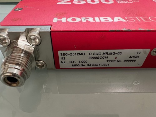 Horiba Stec SEC-Z512MG Mass Flow Controller N2 3000SCCM - Picture 10 of 11