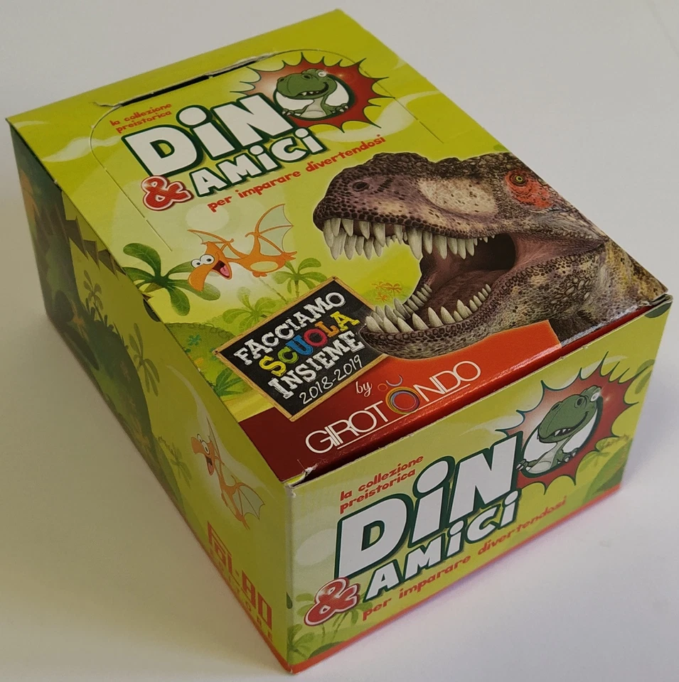 Dino & Amici 2018 Box 50 Bustine Figurine Fol-Bo