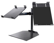 Novopro CDJ Dual Table DJ Stand for Pair of CD Decks - Abjustable, Heavy Duty