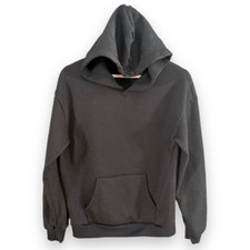 Ladies Black Hoodie Sweatshirt Jumper Size Small, 8