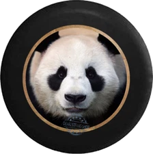Cute Panda Staring Back at You for Camper Spare Offroad Jeep RV tire cover