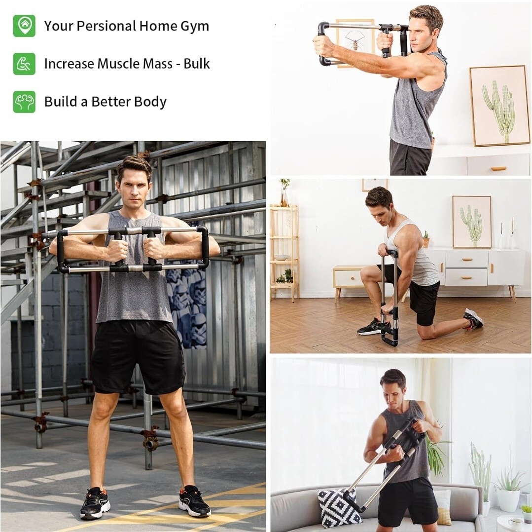 Ganzkörpertrainings Biceps, Triceps, Brust, Rücken Fitness All in One Top!