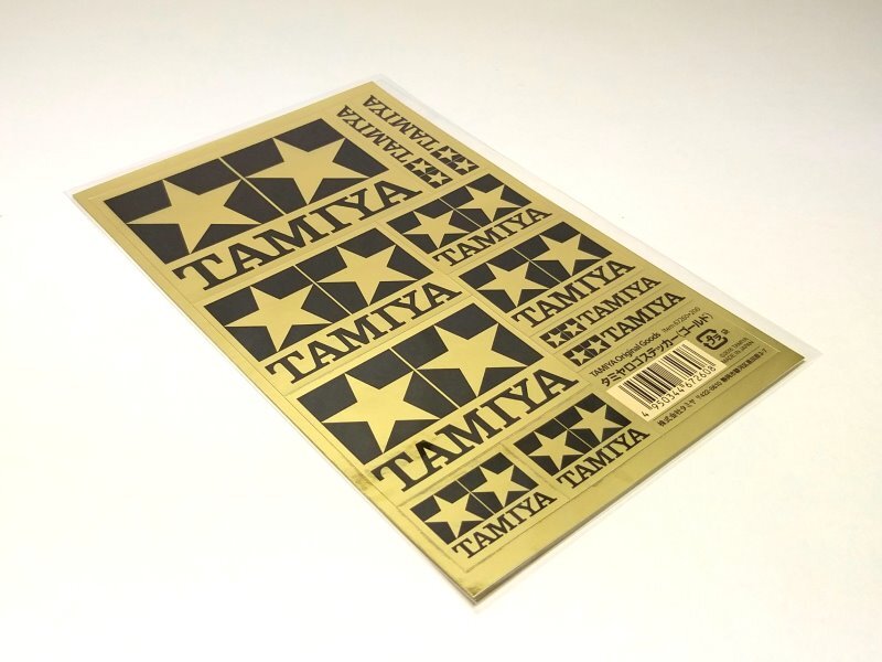 TAMIYA RC Model Decal Sticker Gold 67260 for Car Truck Boat