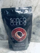 Sanco Caribe Hazelnut Imported/Ground Coffee:6oz/170gm