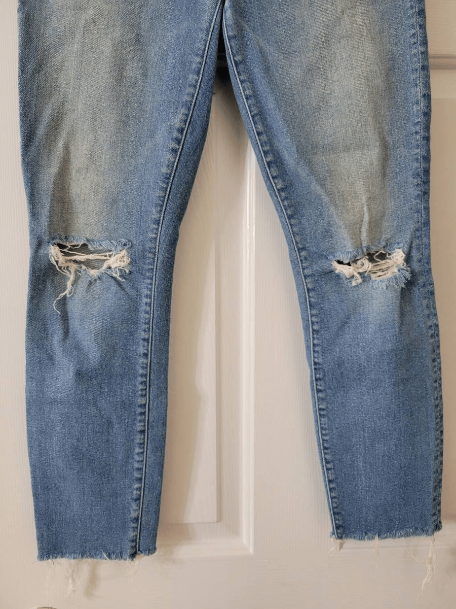 Mother Denim High Waisted Looker Ankle Fray, Thrilling Shots 26 | eBay