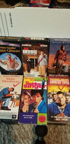 Adam Sandler VHS Lot - Picture 2 of 10