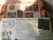 Creative Memories Paperback Pumpkin Spice and Football Combination Pack Lot. NIP