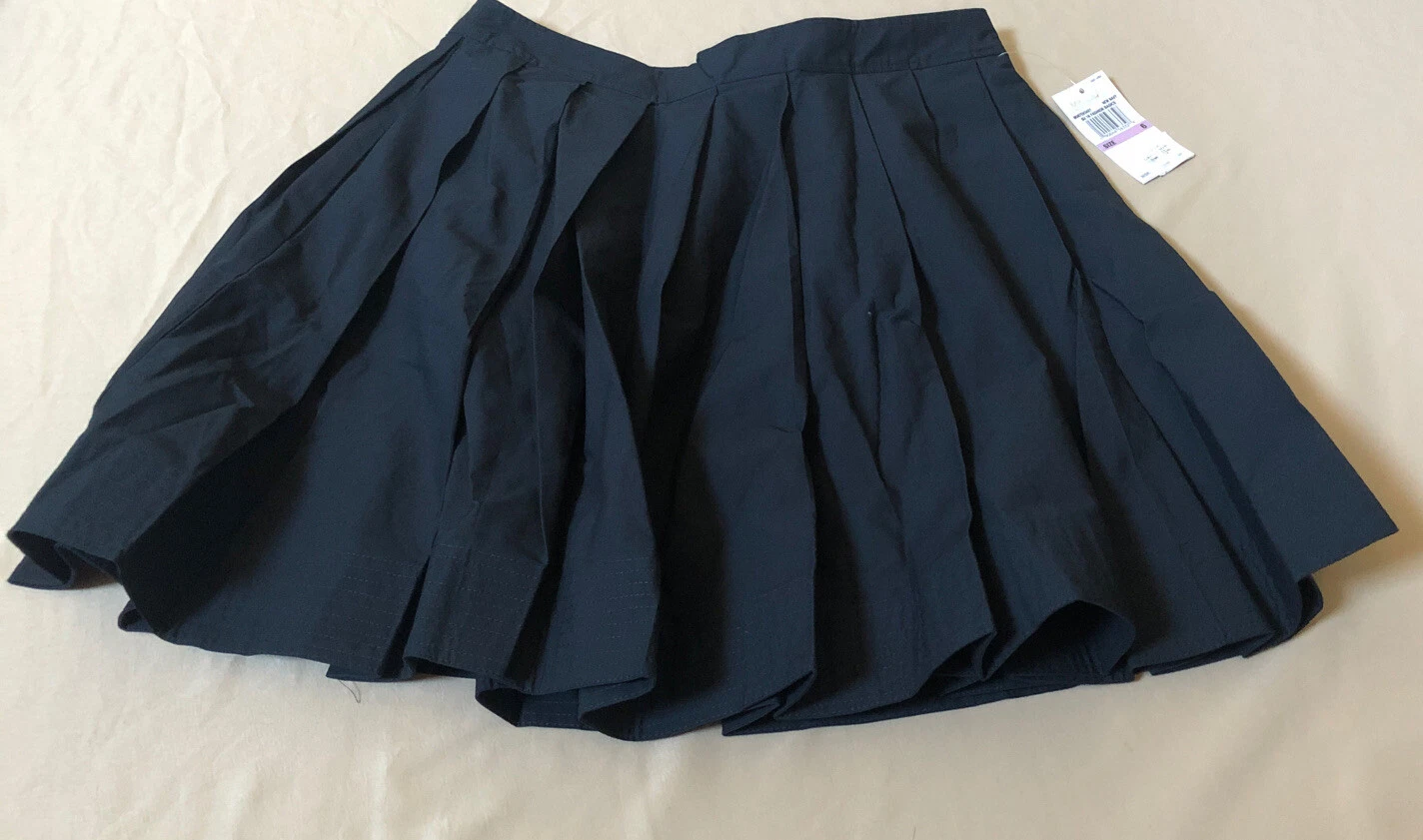 Michael Kors Navy Pleated Skirt Size 6 392