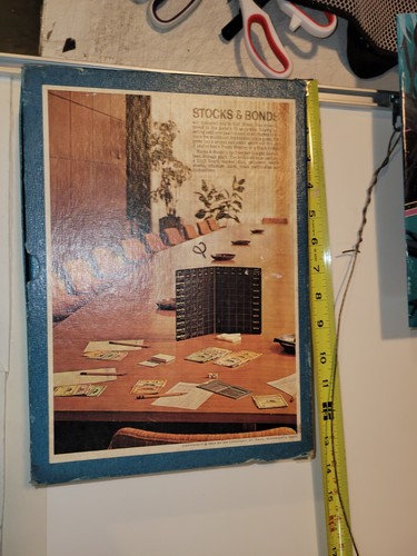 1964 Vintage STOCKS AND BONDS Bookshelf Game 3M Company - Picture 3 of 9