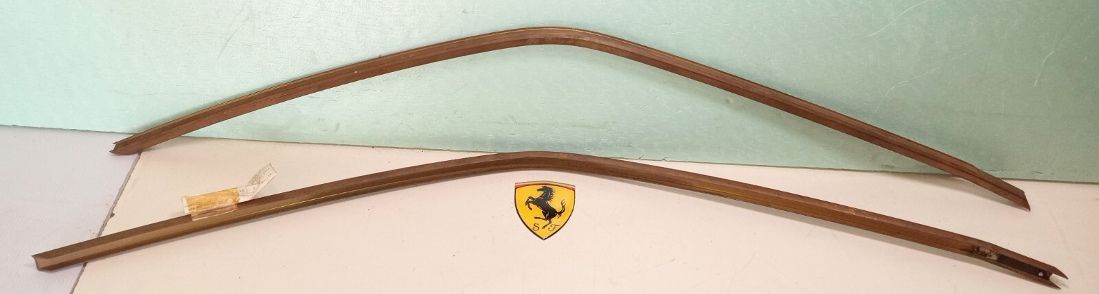 Ferrari 365 GTB/4 Door Window Trim Moldings_Pair_3003400_NEW_GENUINE