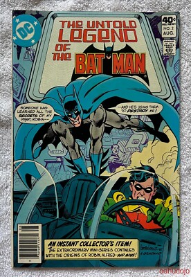 DC UNTOLD LEGEND OF THE BATMAN #2 ''With Friends like These...'' Aug 1980 VF*