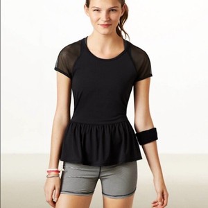 american eagle peplum top