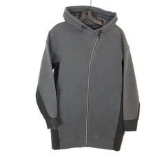 Lululemon Women In Orbit Jacket Hooded Sz 4 Graphite Grey Athletic Casual