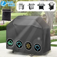 BBQ Gas Grill Cover Barbecue Waterproof Outdoor 420D Heavy Duty UV Protection