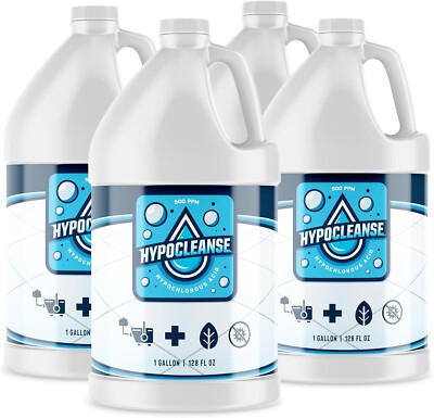 Hypochlorus Acid 4 Gallons - Professional Strength - Hypocleanse -
