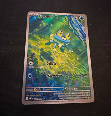 Pokemon Froakie 088/086  Chaos Rising Illustration Rare Holo ENG