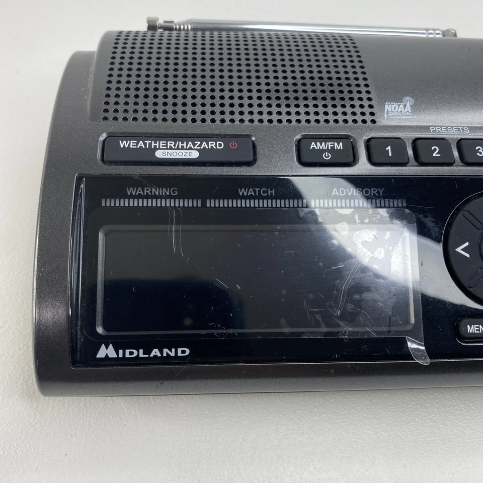 Radio de alerta meteorológica de emergencia Midland WR400 NOAA AM FM PROBADA Foto 4 de 4