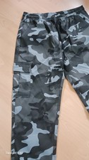 Bundeswehr Style Cargohose Trackpants Lange H...