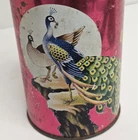 Vintage Chinese Oolong Tea Tin Peacock "Phoenix Rare" Collectable