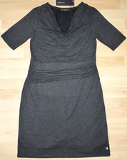 ZERO Kleid Gr.40 dunkel grau meliert Kurzarm Set ++Neu++