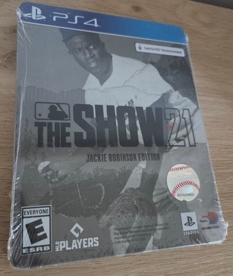 MLB: The Show 21 Jackie Robinson Edition Steelbook PS4/PS5 Playstation 4/5 New