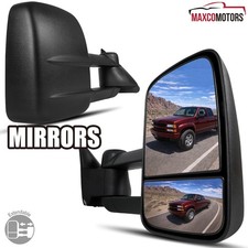Manual Towing Mirrors Fits 1988-1998 Chevy Gmc Ck 1500 2500 1992-1999 Gmc Tahoe Manual Towing Mirrors Fits 1988-1998 Chevy Gmc Ck 1500 2500 1992-1999 Gmc Tahoe