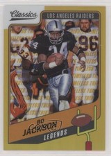 2021 Panini Classics Premium Edition Gold Timeless Tributes 41/60 Bo Jackson 0s3