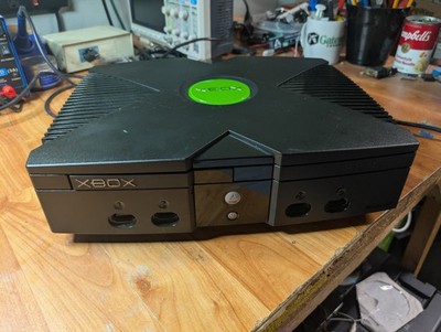 Xbox Original V1.6 Xyclops flashed with Cerbios Reconditioned Console only 100gb