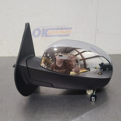 07 2007 CHEVY SILVERADO 1500 LTZ EXTERIOR SIDE VIEW MIRROR CHROME LEFT DRIVER