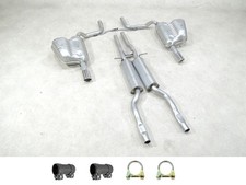 Auspuff SET Neu für Audi A6 3.2 FSi quattro Limo Allroad Avant 255PS Mitteltopf 