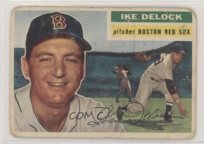 1956 Topps Ike Delock #284 Rookie RC d0v